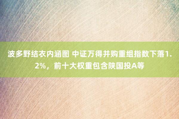 波多野结衣内涵图 中证万得并购重组指数下落1.2%，前十大权重包含陕国投A等