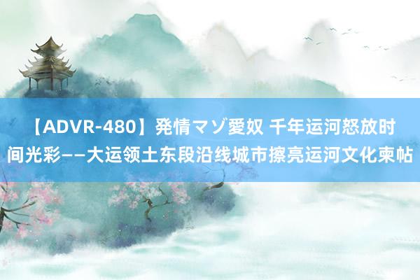 【ADVR-480】発情マゾ愛奴 千年运河怒放时间光彩——大运领土东段沿线城市擦亮运河文化柬帖