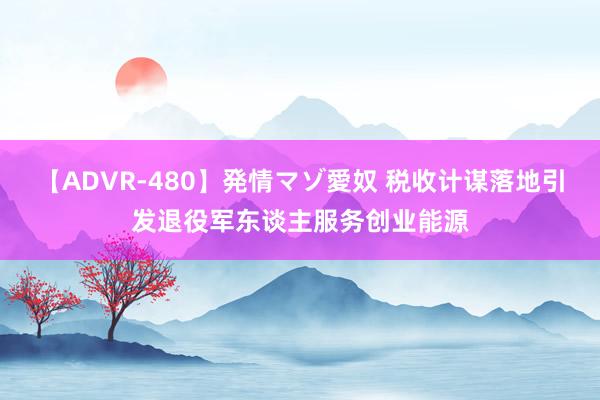 【ADVR-480】発情マゾ愛奴 税收计谋落地引发退役军东谈主服务创业能源