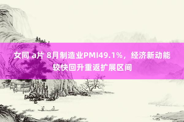 女同 a片 8月制造业PMI49.1%，经济新动能较快回升重返扩展区间